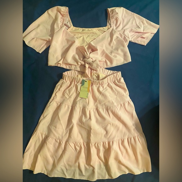 Pink Cut Out Dress - Picture 2 of 2